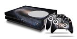 WraptorSkinz Decal Skin Wrap Set works with 2016 and newer XBOX One S Console and 2 Controllers Hubble Images - Barred Spiral Galaxy NGC 1300