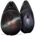 Skin Decal Wrap 2 Pack compatible with Suorin Drop Hubble Images - Starburst Galaxy VAPE NOT INCLUDED