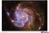 Poster 36"x24" - Hubble Images - Spitzer Hubble Chandra