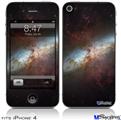 iPhone 4 Decal Style Vinyl Skin - Hubble Images - Starburst Galaxy (DOES NOT fit newer iPhone 4S)