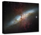 Gallery Wrapped 11x14x1.5  Canvas Art - Hubble Images - Starburst Galaxy