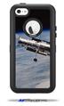 Hubble Images - Hubble Orbiting Earth - Decal Style Vinyl Skin fits Otterbox Defender iPhone 5C Case (CASE SOLD SEPARATELY)