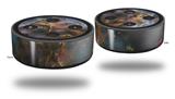 Skin Wrap Decal Set 2 Pack for Amazon Echo Dot 2 - Hubble Images - Mystic Mountain Nebulae (2nd Generation ONLY - Echo NOT INCLUDED)