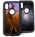 2x Decal style Skin Wrap Set compatible with Otterbox Defender iPhone X and Xs Case - Hubble Images - Stellar Spire in the Eagle Nebula (CASE NOT INCLUDED)