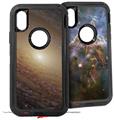 2x Decal style Skin Wrap Set compatible with Otterbox Defender iPhone X and Xs Case - Hubble Images - Spiral Galaxy Ngc 2841 (CASE NOT INCLUDED)
