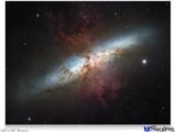 Poster 24"x18" - Hubble Images - Starburst Galaxy