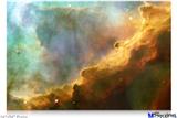 Poster 36"x24" - Hubble Images - Gases in the Omega-Swan Nebula