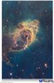 Poster 24"x36" - Hubble Images - Carina Nebula Pillar