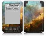 Hubble Images - Gases in the Omega-Swan Nebula - Decal Style Skin fits Amazon Kindle 3 Keyboard (with 6 inch display)