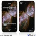 iPhone 4S Decal Style Vinyl Skin - Hubble Images - Butterfly Nebula