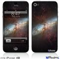 iPhone 4S Decal Style Vinyl Skin - Hubble Images - Starburst Galaxy
