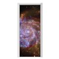 Hubble Images - Spitzer Hubble Chandra Door Skin (fits doors up to 34x84 inches)