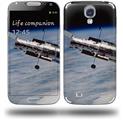 Hubble Images - Hubble Orbiting Earth - Decal Style Skin (fits Samsung Galaxy S IV S4)